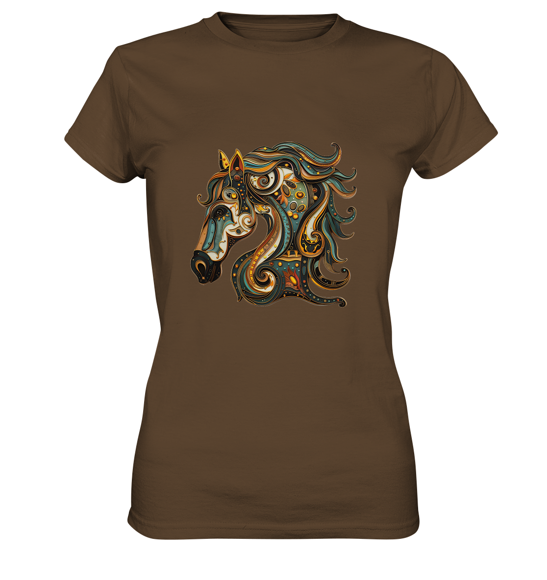 Horse Art - Womens Premium Classic T-Shirt