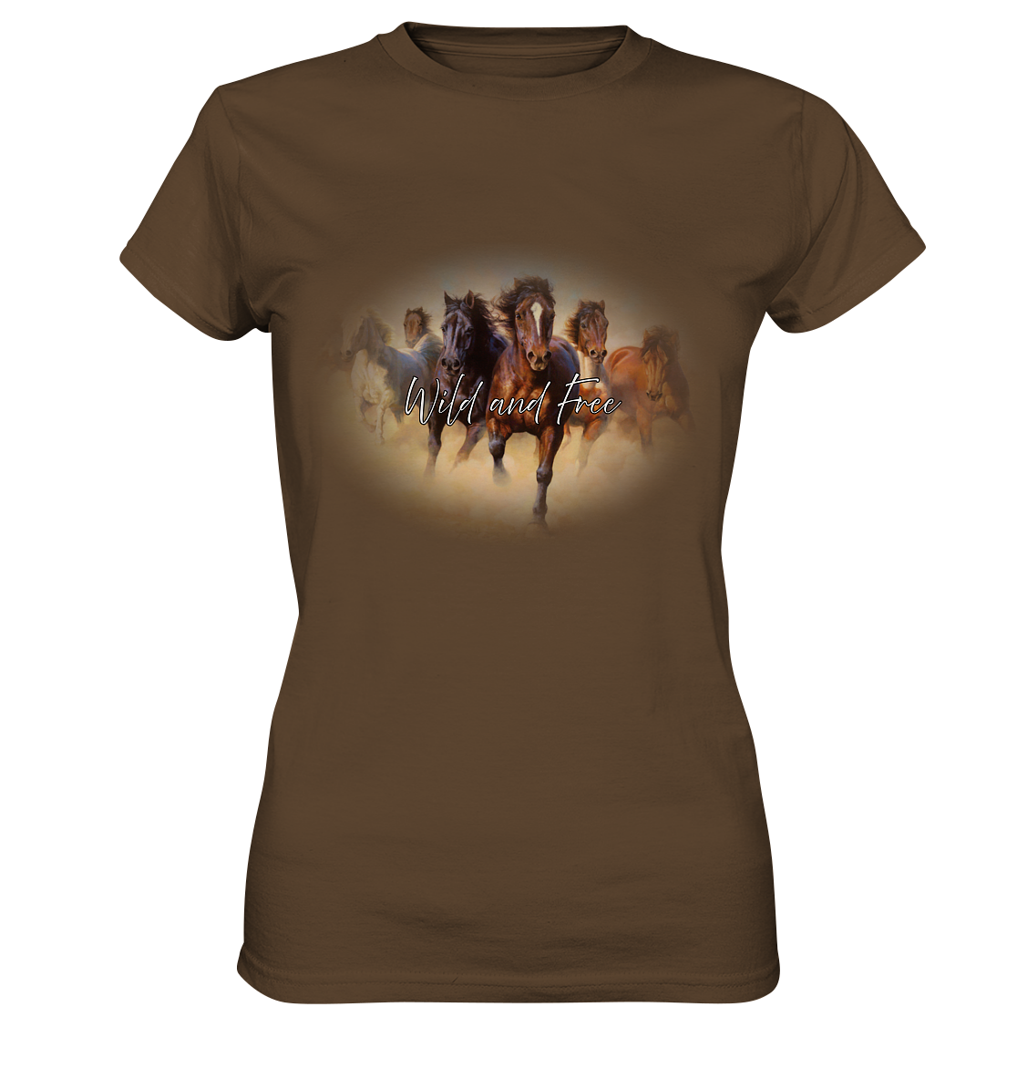 Wild and Free - Womens Premium Classic T-Shirt