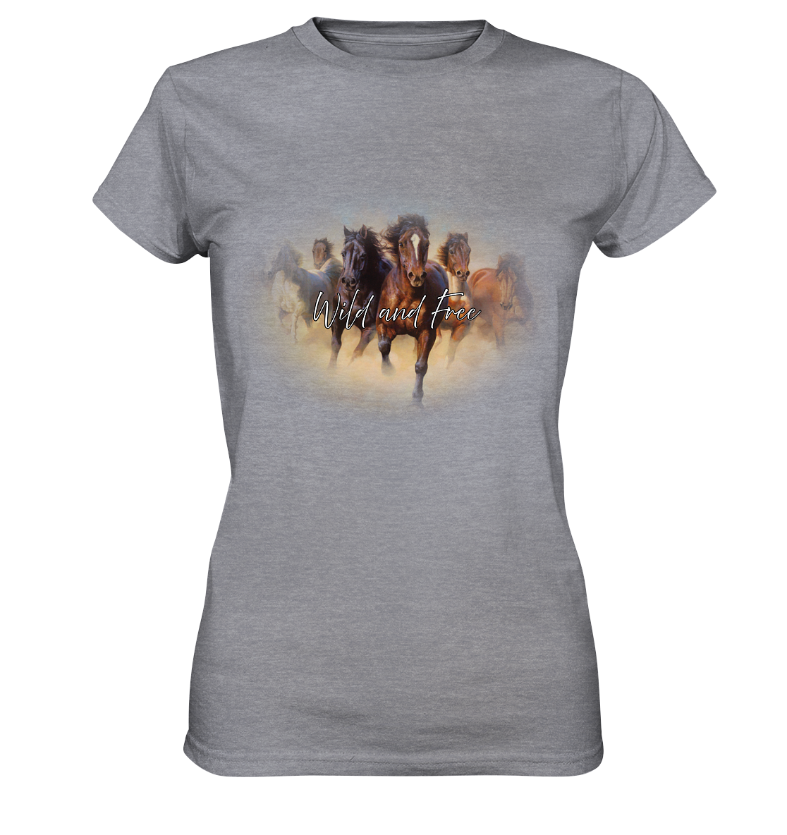 Wild and Free - Womens Premium Classic T-Shirt
