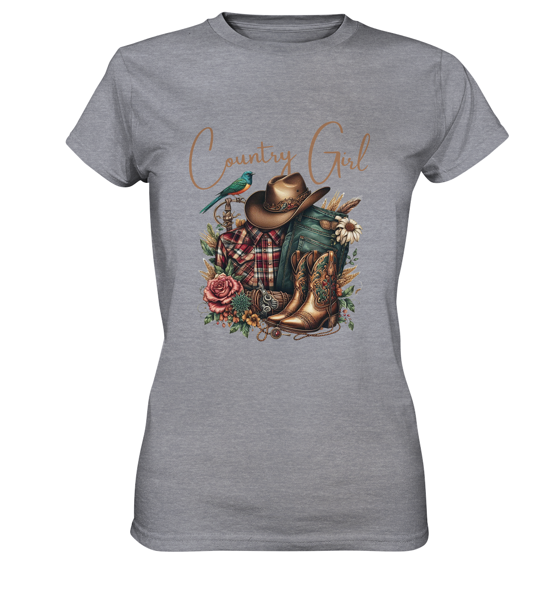 Country Girl - Womens Premium Classic T-Shirt