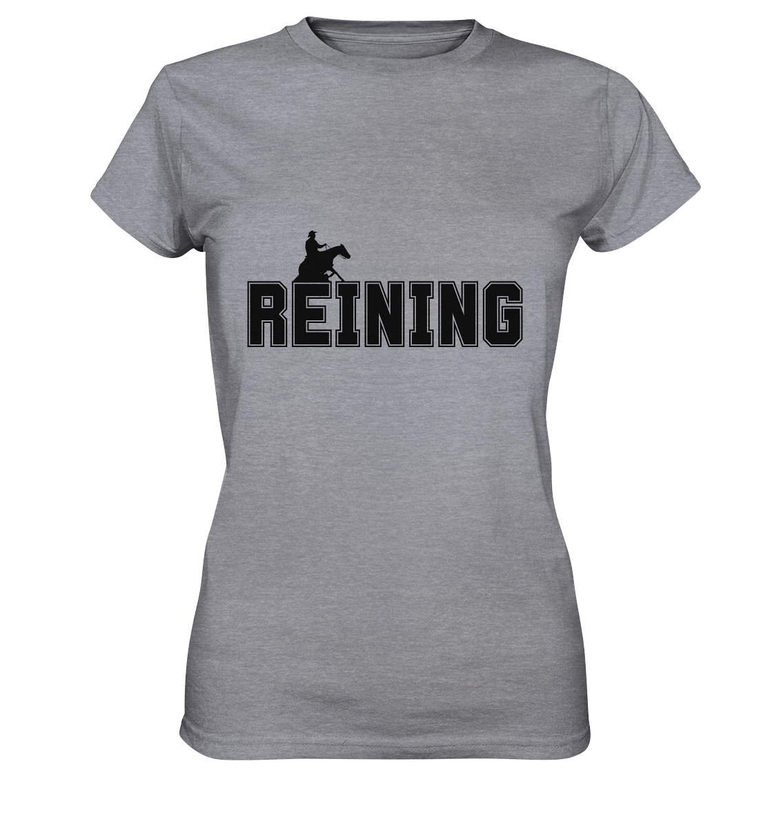 Reining College - Womens Premium Classic T-Shirt