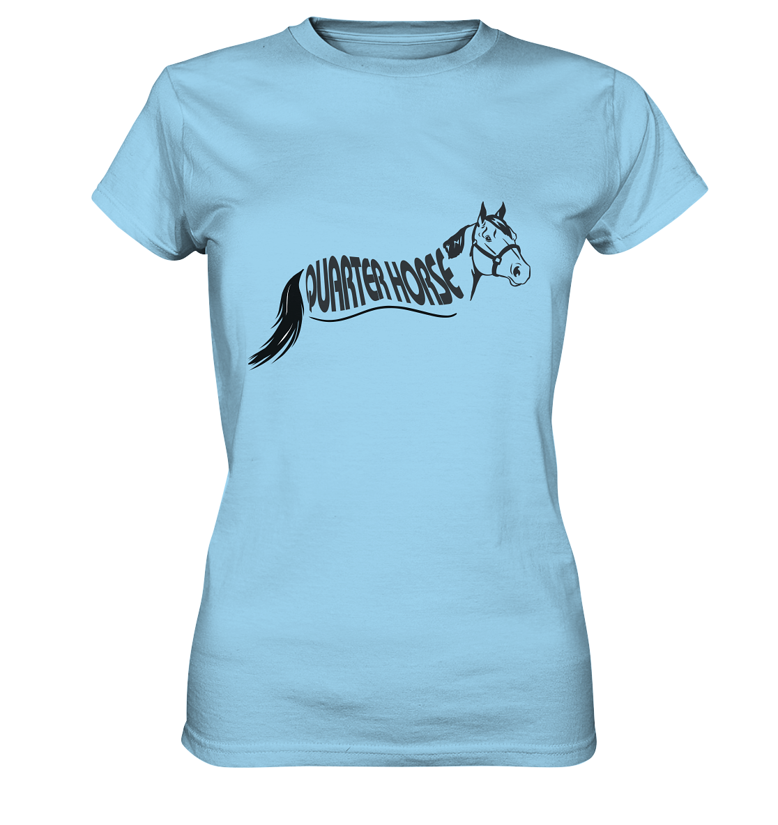 Quarter Horse - Womens Premium Classic T-Shirt