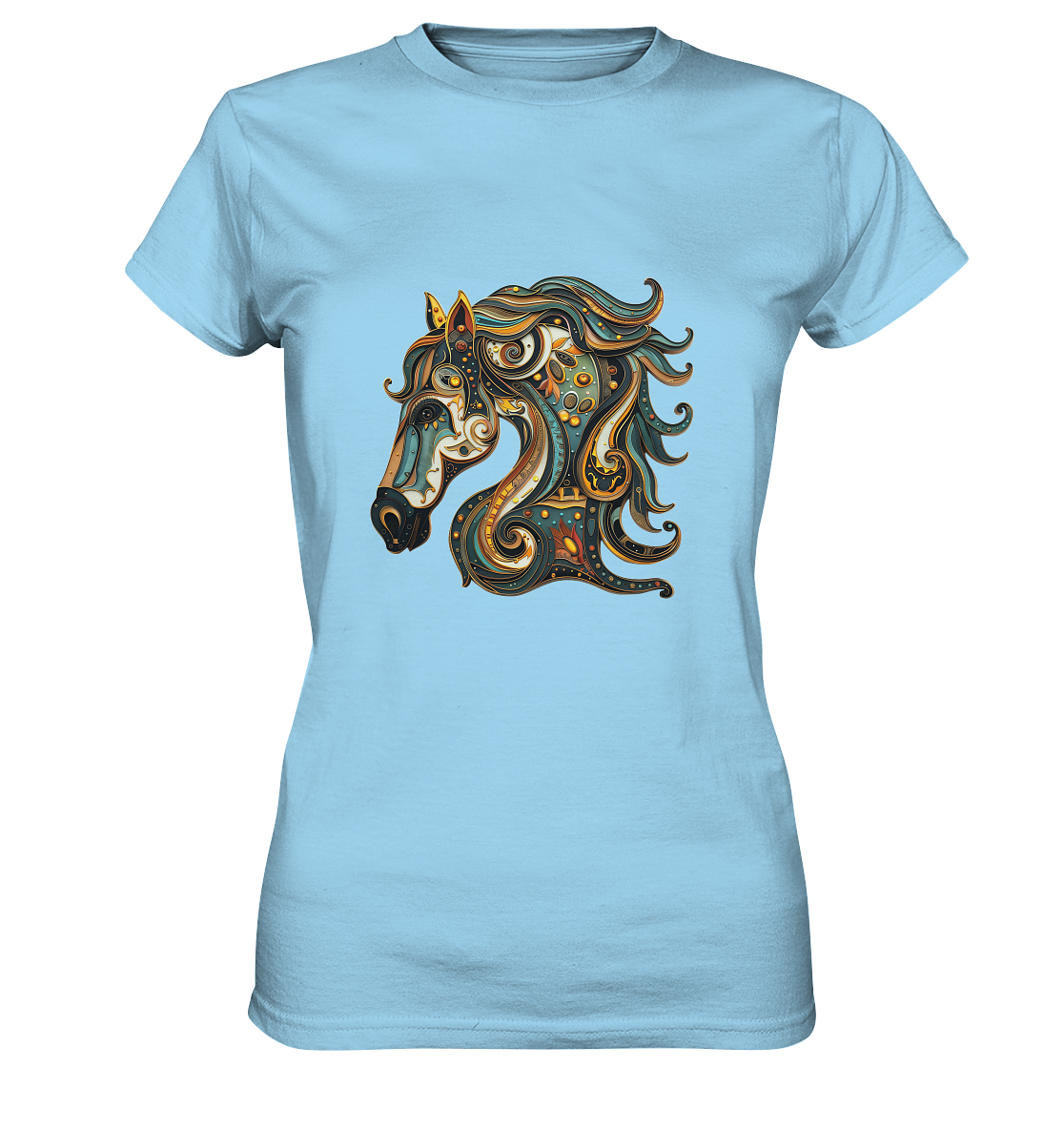 Horse Art - Womens Premium Classic T-Shirt