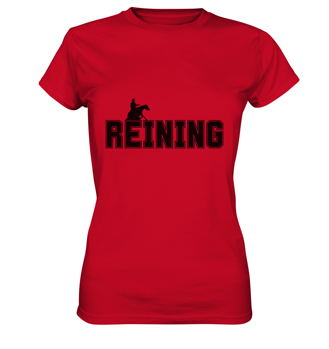 Reining College - Womens Premium Classic T-Shirt