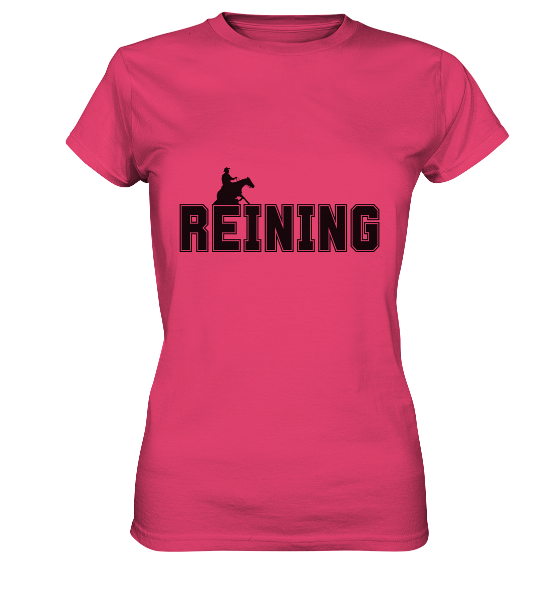 Reining College - Womens Premium Classic T-Shirt