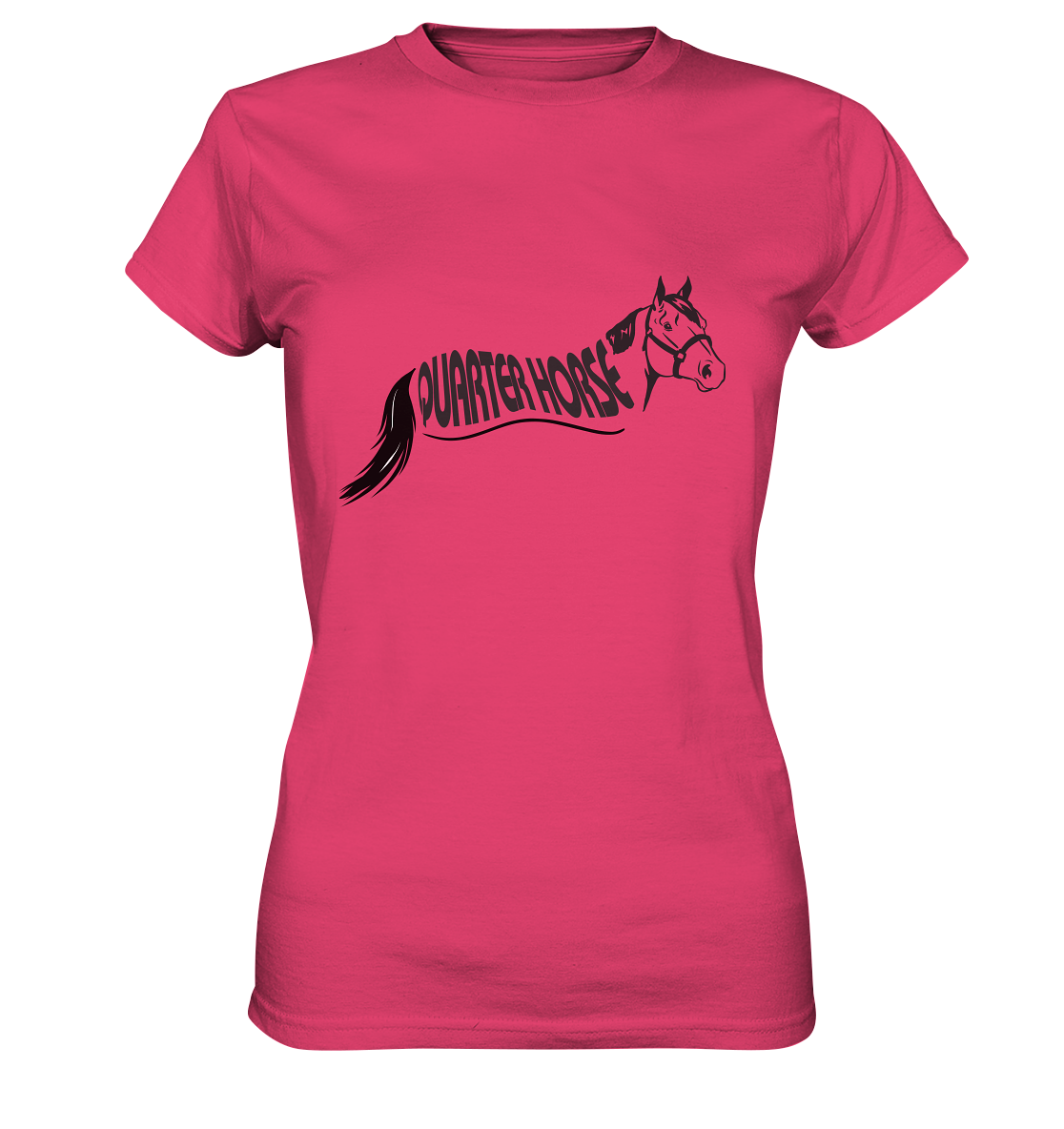 Quarter Horse - Womens Premium Classic T-Shirt