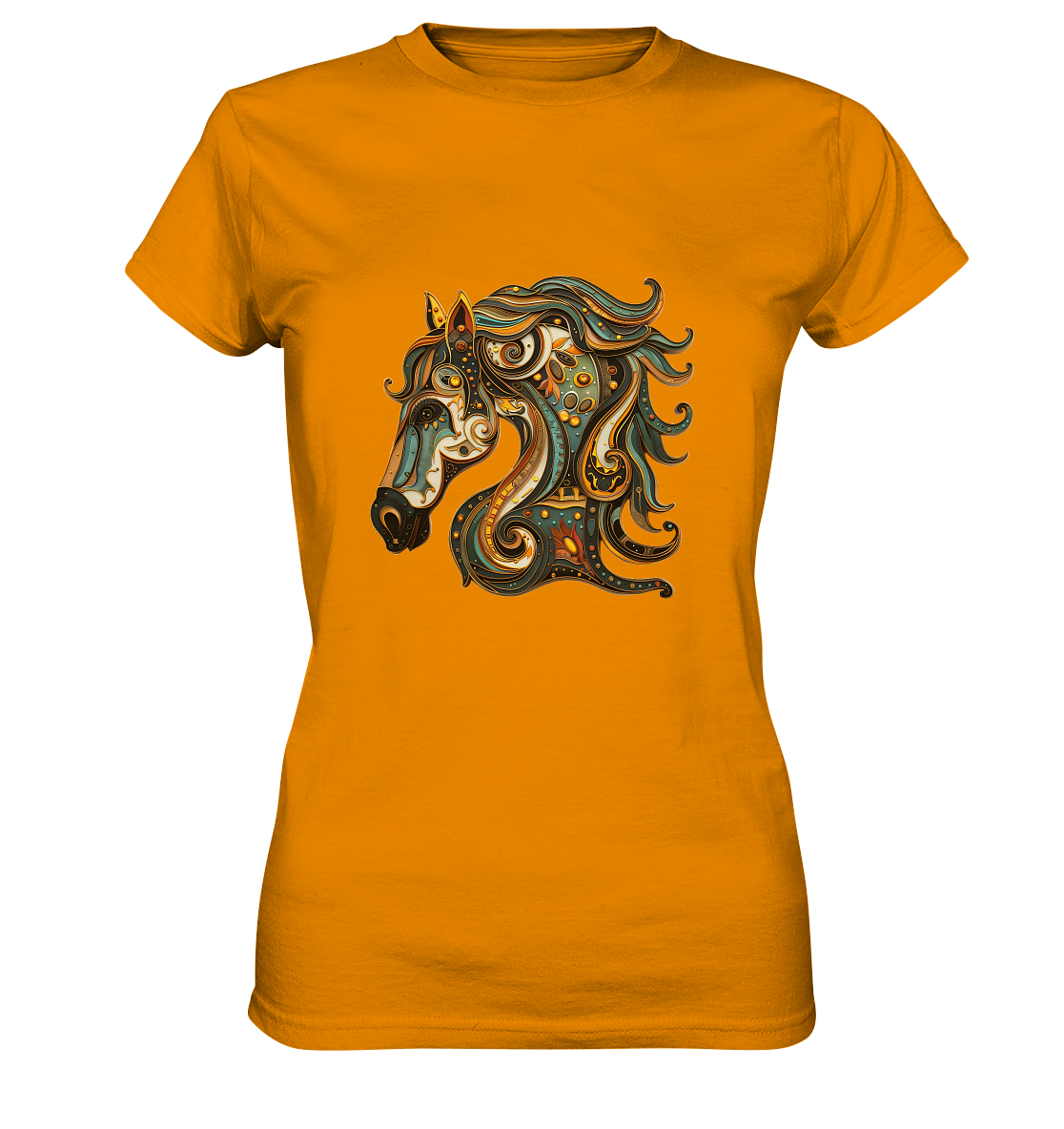 Horse Art - Womens Premium Classic T-Shirt