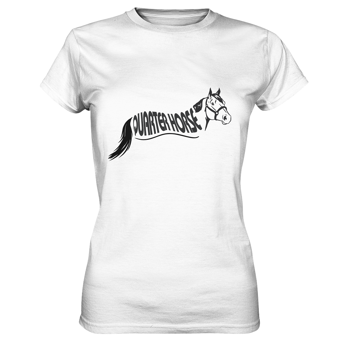Quarter Horse - Womens Premium Classic T-Shirt