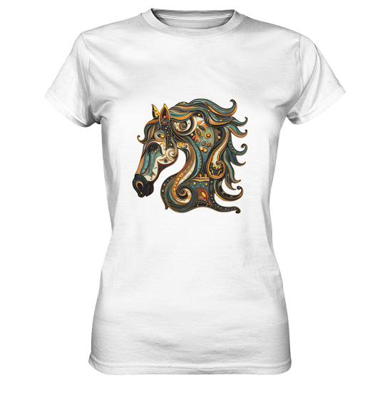 Horse Art - Womens Premium Classic T-Shirt