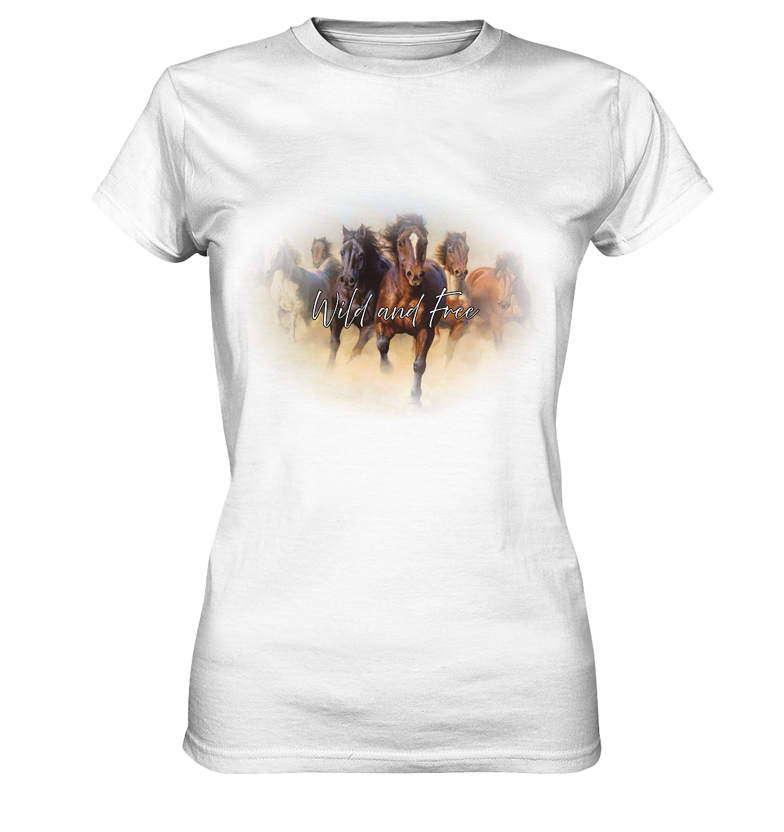 Wild and Free - Womens Premium Classic T-Shirt
