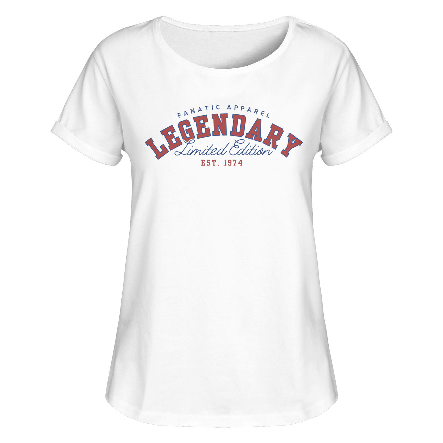 Legendary Limited Edition - Womens Roll-Up T-Shirt